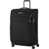 Samsonite Spark SNG Eco - Valigia morbida da viaggio grande 79 cm - Trolley con 4 ruote, lucchetto TSA, leggera ed espandibile - Nero