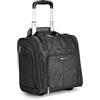 Amazon Basics Bagaglio per Vano Sotto-Sedile, Nero (Trapuntato Nero), 35.3 x 25.2 x 38.5 cm