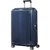Samsonite Lite-Box - Valigia rigida premium media 69 cm, valigia da viaggio con 4 ruote, leggera, lucchetto TSA, 75 L - 2,80 kg - Blu (Deep Blue)