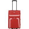 paklite valigia media morbida con 2 ruote, ORLANDO, trolley medio morbido classico dal design intramontabile, 63 cm, 58 litri