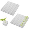 Zasvec Spugne Idroponiche 200 Pezzi Spugne per Piantine Coltivazione da Giardinaggio Accessori per Giardinaggio per la Coltura Idroponica Spugne per Coltivazione Idroponica 25 * 25 * 25mm