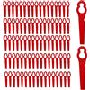 Amazleer Lame in plastica per decespugliatore STIHL Polycut 2-2 e 3-2 FSA 45 FSA 57 FSE 52, 40080071000 (L 70, 50, pezzi)
