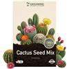 Grounding - Semi Cactus Mix Globosi e Cilindrici, 1500+ Semi per Vaso | Coltivazione in Vaso e Semenzaio, Fioritura Estiva-Autunnale, Semina in Ambiente Protetto, Qualità Europea