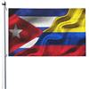 KWQDOZF Bandiera cubana di Cuba, bandiera colombiana della Colombia, 3x5 piedi, per esterni