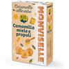 VALVERBE Caramelle Monviselle Camomilla Miele e Propoli pacco da 6-180 g