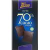Tirma Cioccolato Fondente 70% Cacao 125 g | Tavoletta di Cioccolato Fondente | Gusto Intenso e Deciso | Ideale per gli Amanti del Cioccolato Nero | Isole Canarie