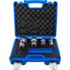 BGS 74683, set di supporti per filiera, azionamento quadrato interno 10 mm (3/8) / 12,5 mm (1/2), 4 pezzi