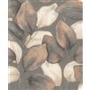 Rasch Carta da parati in tessuto non tessuto Incanto, motivo botanico, in crema, grigio, rosa, arancione, per un ambiente urbano, robusta e lavabile, 10,05 m x 0,53 m