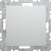 Hager - Placca di copertura con accessori Garra S1/B1/B3/B7 Bianco pile