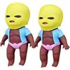 Generico Cute Ugly Doll Squishy Toy, Squeeze Stress Doll Toys, Soft Slow Rebound Vent Toy, Reusable Soft and Non-Sticky for Relax Work Travel Homes Office Party