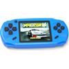 Bornkid Console di Gioco Portatile per Bambini Videogioco Retrò classico HD 220 Incorporato Display da 3 Pollici Sistema Arcade Ricaricabile Regalo di Compleanno per Bambini Anziani (Blu)
