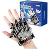 ACEBOTT Guanto wireless ESP32 con rilevamento del movimento, supporta Arduino, ACECode e Python, kit robot fai da te, mano meccanica, giocattolo STEM, braccio a cinque dita per codificare, kit robot