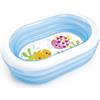 Intex 57482 - Piscina Baby Ovale, Trasparente, 163 x 107 x 46 cm, [Modelli Assortiti]