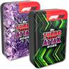 Topps Turbo Attax Formula 1 2025 - Confezione di mega lattine - in esclusiva online! Include le mega lattine Lightning Lids e Shakedown in bundle.