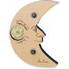 Logica Giochi Art. La Luna - Rompicapo in Legno Pregiato - Difficoltà 4/6 Estremo - Serie Star Adventures