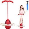 Hengrongshen Pogo Ball con manici, Pogo Stick Palla gonfiabile per bambini, asta di gonfiaggio con pompa ad aria, Pogo Ball per l'allenamento dell'equilibrio, regalo per bambini dai 6 anni in su