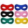 I LOVE FANCY DRESS LTD Maschera gialla da supereroe - Confezione da 1 - Maschera gialla per gli occhi su cordino elastico, accessorio per costume da eroe e cattivo