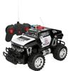 Generico Fuoristrada Polizia Telecomandato Auto Polizia Giocattolo Radiocomando Auto Radiocomando RC Police Force Car Radiocomandata Macchina Telecomandata Bambini Fuoristrada 4x4 SUV Truck RC (a)