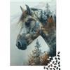 KEZXWCBMN Cavallo Selvatico Puzzle per Adulti 1000 Pezzi Gioco di Puzzle 1000 Pezzi Carta Paesaggio Naturale Decorazione Rilassante Famiglia Regalo 38x26cm/1000pcs