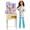 Barbie Mattel DKJ12 pediatra, Set con Accessori