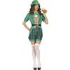 FIESTAS GUIRCA Costume mrs Patrick gnomo irlandese donna folletto