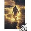 XRUGTKIHZTWF Figura Misteriosa Puzzle 1000 Pezzi Carta per Adulti Scena di Luce Fantastica Gioco di Puzzle 1000 Pezzi Relax Casa Decorazione Regalo 52x38cm/1000pcs
