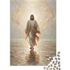 XRUGTKIHZTWF Figura Sacra Puzzle 1000 Pezzi Carta Puzzle per Adulti Scena di Luce Sacra Gioco di Puzzle 1000 Pezzi Relax Famiglia Regalo 38x26cm/1000pcs