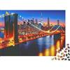 JWNDFKPVXZGL Ponte Città Notturna Puzzle 1000 Pezzi Puzzle per Adulti Carta Gioco di Puzzle 1000 Pezzi Relax Casa Regalo 70x50cm/1000pcs