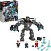 LEGO Marvel Iron Man: Iron Monger Mayhem 76190 - Kit da costruzione da collezione con Iron Man, Obadiah Stane e Pepper Potts, 479 pezzi
