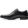 Clarks Howard cap Mens Black Leather, 10