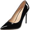 LOVOUO Tacchi Sexy Alti Decolte Donna Tacco a Spillo a Punta Eleganti Slip on Scarpe (37 EU, Nero)