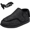 Generic Scarpe Diabetiche per Uomo Donna Scarpe Extra Larghe Caldo Regolabili Scarpe Invernali Scarpe da Passeggio per Piedi Gonfi Anziani