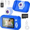 ARNSSIEN Macchina Fotografica Bambini, 2,4" Fotocamera Bambini con180 °Flip Len, Fotocamera Digitale Videocamera Regalo Bambino e Bambina 3 4 5 6 7 8 9 10 11 12 anni,Regalo di Compleanno e Natale,X101