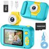ARNSSIEN Macchina Fotografica Bambini, 2,4" Fotocamera Bambini con180 °Flip Len, Fotocamera Digitale Videocamera Regalo Bambino e Bambina 3 4 5 6 7 8 9 10 11 12 anni,Regalo di Compleanno e Natale,X101