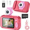 ARNSSIEN Macchina Fotografica Bambini, 2,4" Fotocamera Bambini con180 °Flip Len, Fotocamera Digitale Videocamera Regalo Bambino e Bambina 3 4 5 6 7 8 9 10 11 12 anni,Regalo di Compleanno e Natale,X101