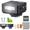 Godox iT20 S iT20S Flash per Fotocamera per Sony, Mini Flash TTL, Ricarica Rapida da 1,5s, Filtri Colorati Magnetici, Compatibile con Sony ZV-E10 a9III a7III a7CII a7IV a7C a7RV a6700 a6400 (Nero)