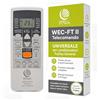 wellclima Telecomando Sostitutivo Wellclima FT II per Climatizzatori Fujitsu e General, Design Funzionale Simile all'Originale, Istruzioni Facili via QR