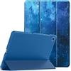 CACOE Cover Custodia Compatibile con Samsung Galaxy Tab A11+ / A11 Plus / A9 Plus 11 Pollici 2025/2023, Cover Posteriore Opaca Traslucida Ultra Sottile(Stella Blu)