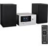 MEDION Sistema Audio Micro impianto Compatto P85003 (Radio Internet, Dab+, Radio FM PLL, Bluetooth, Presa USB, AUX, 2x150 W)