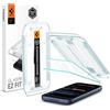Spigen Glas.tR EZ Fit Vetro Temperato compatibile con iPhone 17 Pro, iPhone 17, iPhone 16 Pro, 2 Pezzi, Installazione Facile, Cristallino, Durezza 9H Pellicola prottetiva