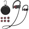 NUASI Cuffie Bluetooth Sport, Auricolari Bluetooth in Ear, Cuffie Sportive Bluetooth 5.3, Bassi Profondi HD Stereo, Impermeabile IPX7, Cuffie Bluetooth in Ear per Correre Fitness Viaggio Alpinismo