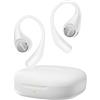 EarFun OpenJump Cuffie Open-Ear Auricolari Wireless con Gancio Ergonomico, Audio Hi-Res, LDAC, 4 Microfoni ENC, 42H di Riproduzione, Connessione Multipoint, IPX7 per Allenamento e Corsa, Bianco