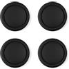 playvital Copri Levette Analogiche per Nintendo Switch 2, Gommini Silicone Thumb Grip Joystick Caps per Joycon 2, Accessori per Switch 2, 2 Paia, Nero