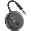 Avantree SoundJet R1 - Adattatore Bluetooth Aereo per Cuffie e AirPods, aptX Adaptive, Qualcomm Chipset, 20 ore di riproduzione, Trasmettitore Audio Wireless per Viaggi - Nero Metallizzato
