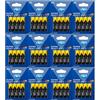 SIMPLETEK - Kit di 12 Blister da 4 Pile Stilo AA (48 Totali) Zinco-Carbone 1.5 Volt - Ideali per Dispositivi a Basso Consumo
