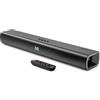 Majority 120W Barra Soundbar TV | Sound Bar con Bluetooth | 24" Soundbar 2.1 con Ottico, AUX & HDMI | Home Theater Montabile a Parete | Casse TV Suono 3D e controllo dell'equalizzazione Naga 60