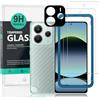 Ibywind 2 Pezzi Vetro Temperato per Xiaomi Redmi Note 14 5G 6.67",con 1 Pezzo Pellicola Fotocamera,Pellicola Posteriore da 1 pezzo,Pellicola Protettive con Durezza 9H,Resistente ai Graffi