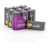 GP CR123A - Set da 10 Pile | GP Extra | Batterie al Litio CR 123 da 3V - Lunga Durata