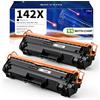 Skydo Toner 142X Con Chip Compatibile per HP 142X W1420X 142A W1420A Compatibile per HP Laserjet Pro M110w M110 MFP M140w M140 M139w M139 Printer (2 Nero)
