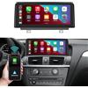 Ninetom Autoradio Touchscreen da 10,25 pollici per BMW X3/X4 serie F25 F26 2013-2016 con sistema NBT, supporto Apple CarPlay/Android Auto/Mirrorlink/Navigazione, aggiornamento stereo per auto